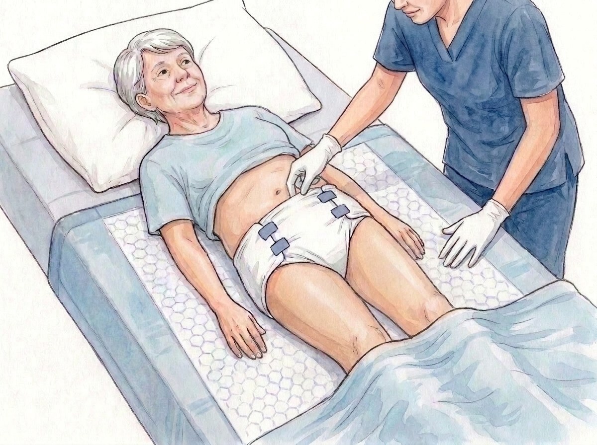 11. Centrer, ajuster, deux doigts à la taille, regarder la peau